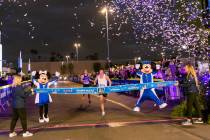 Peter Banks of Henderson, Nevada, was the overall winner of the 2024 Disneyland Half Marathon. ...