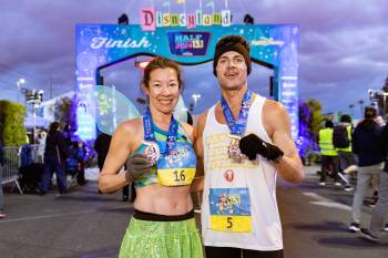 Thousands of runners participated in runDisney race on Jan. 14, 2024, traversing a 13.1- mile c ...