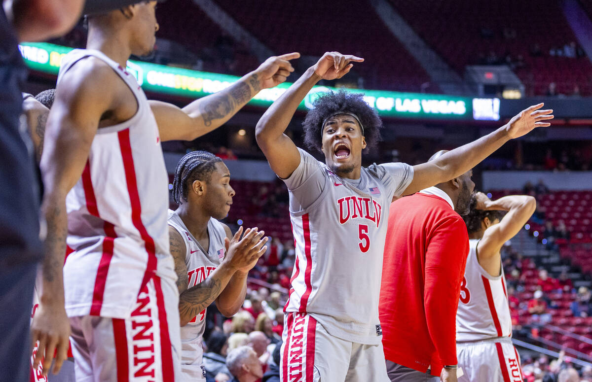 UNLV forward steps up when needed: ‘Just a great week for him’