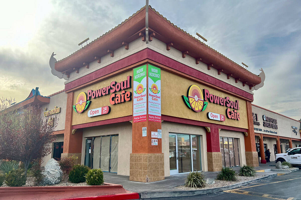PowerSoul Cafe's location in Chinatown at 3501 S. Valley View Blvd. (PowerSoul Cafe)