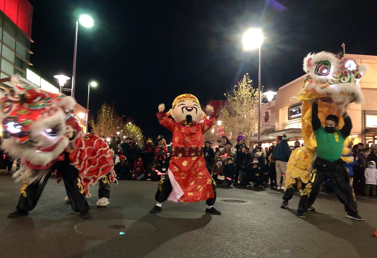 Downtown Summerlin honored the arrival of The Year of the Tiger with its annual Lunar New Year ...