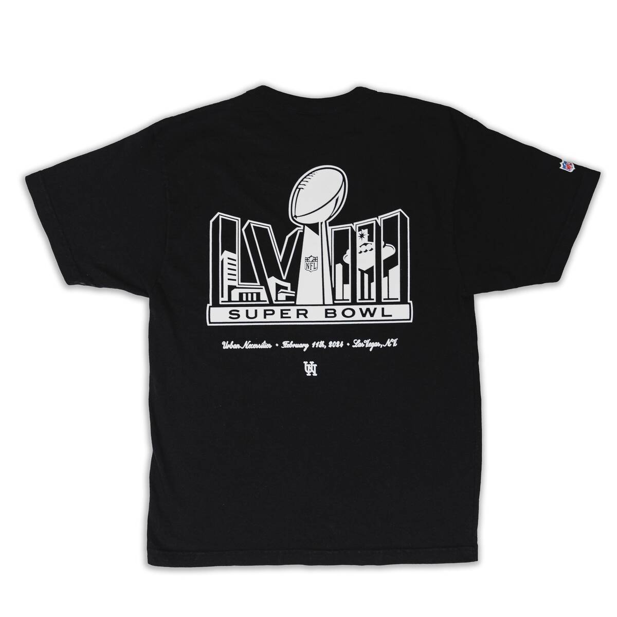 A T-shirt designed by the Las Vegas based Urban Necessities for the Origins: an NFL collection ...