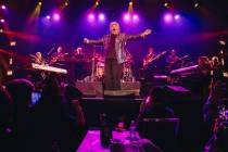 Tony Orlando performs his last live show in Las Vegas at the South Point Showroom on Sunday, Ja ...