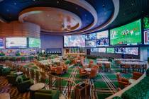 STN Sportsbook at Durango Resort and Casino in Las Vegas, Monday, Dec. 4, 2023. (Rachel Aston/L ...