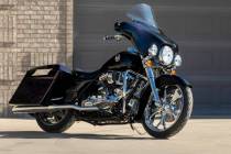 This 2008 Harley-Davidson Street Glide was owned by the late Las Vegas entertainer Danny Gans a ...