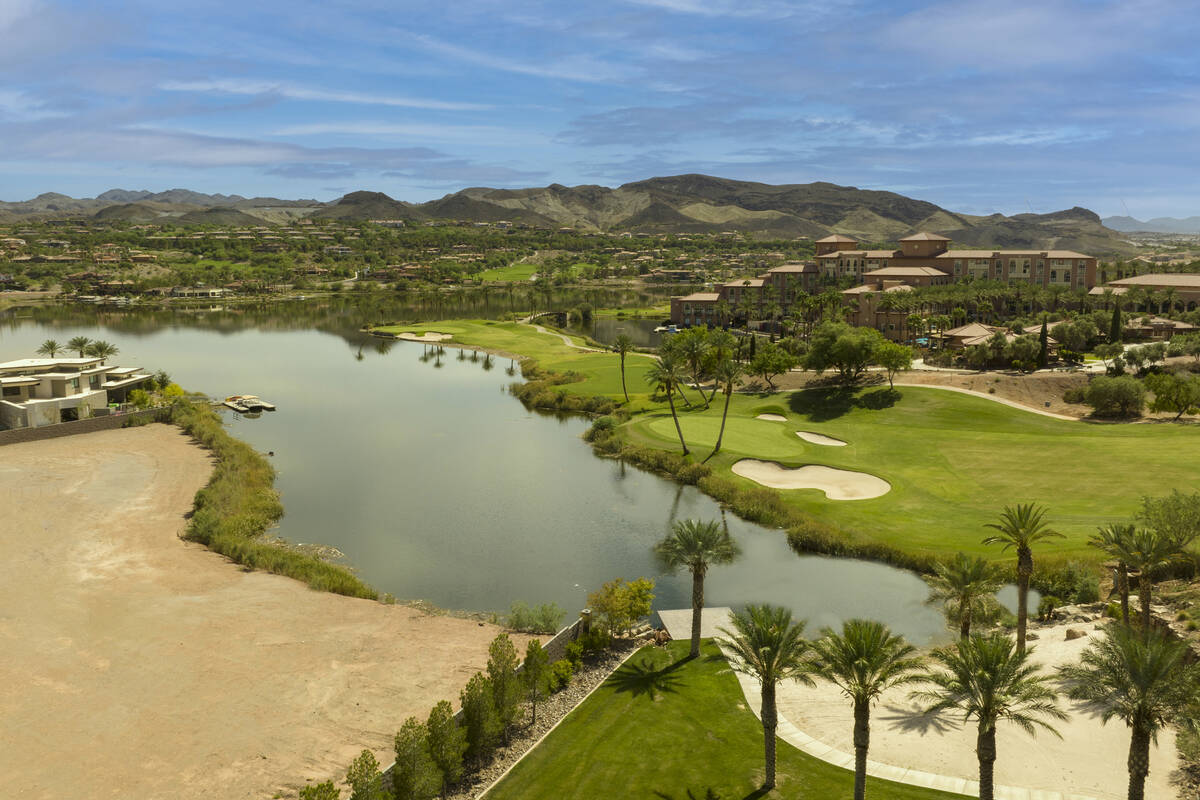 Blue Heron and Toll Brothers are building luxury homes in Lake Las Vegas' new upscale community ...