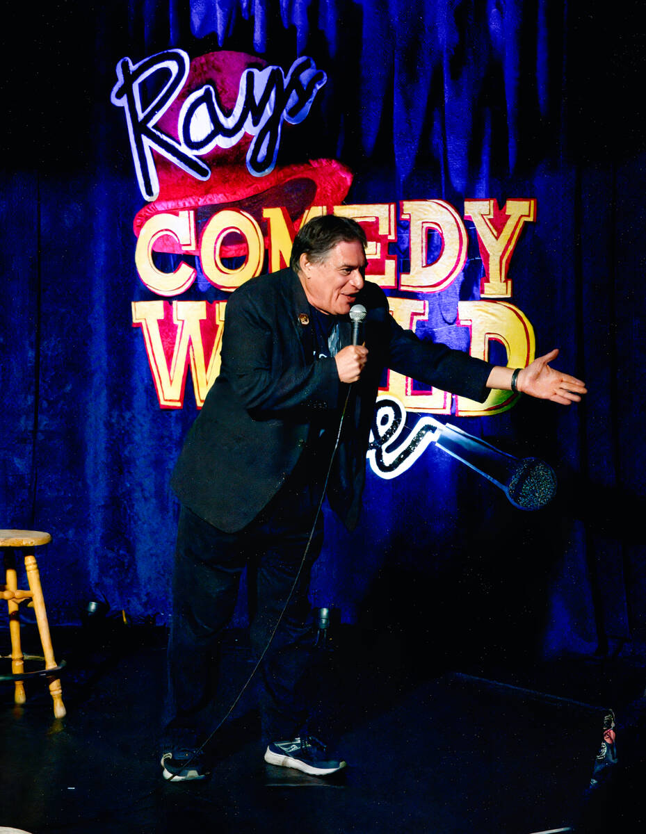 Comic Steven Pearl is shown at the opening of Ray's Comedy World entertainment venue on Monday, ...