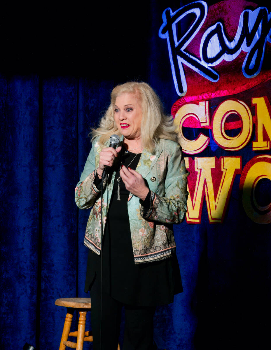 Penny Wiggins is shown at the opening of Ray's Comedy World entertainment venue on Monday, Jan. ...