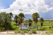 Coyote Springs Golf Club at the intersection of U.S. Highway 93 and state Route 168 is seen on ...