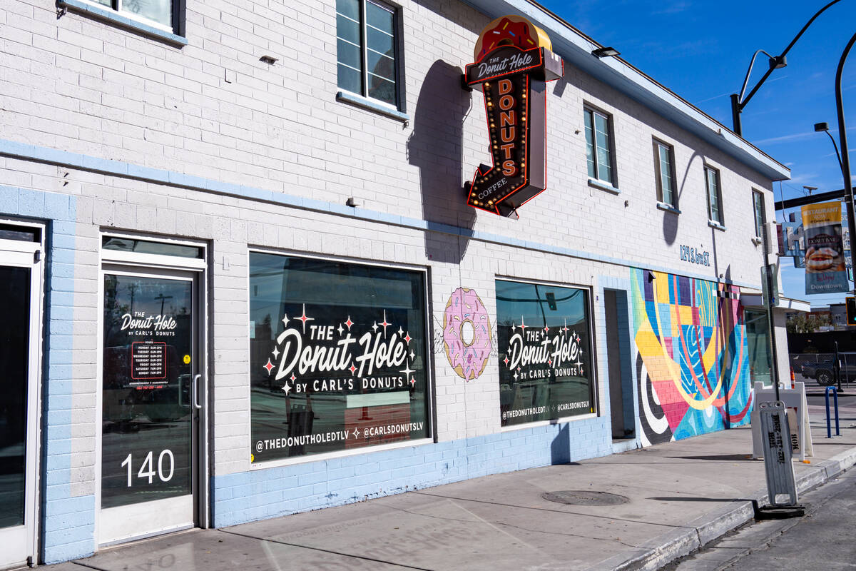 The Donut Hole is open as of early 2024 in downtown Las Vegas. (Carl's Donuts)