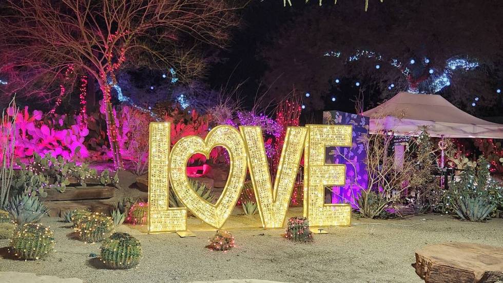 From Feb. 2 through 18, Ethel M Chocolates is presenting its annual “Lights of Love” displa ...