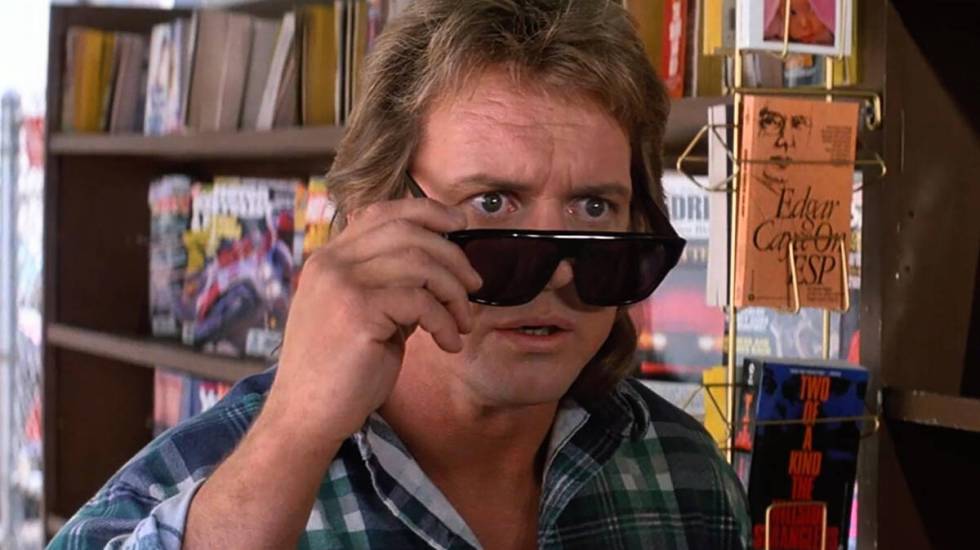Roddy Piper in a scene from John Carpenter's "They Live." (Universal)