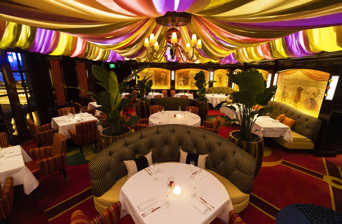 Le Cirque restaurant in Bellagio on the Las Vegas Strip. (Las Vegas Review-Journal file)