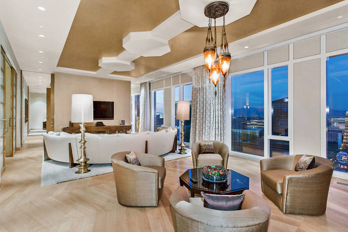 The Waldorf Astoria $5 million penthouse is on the 42nd floor. (Coldwell Banker Premier)