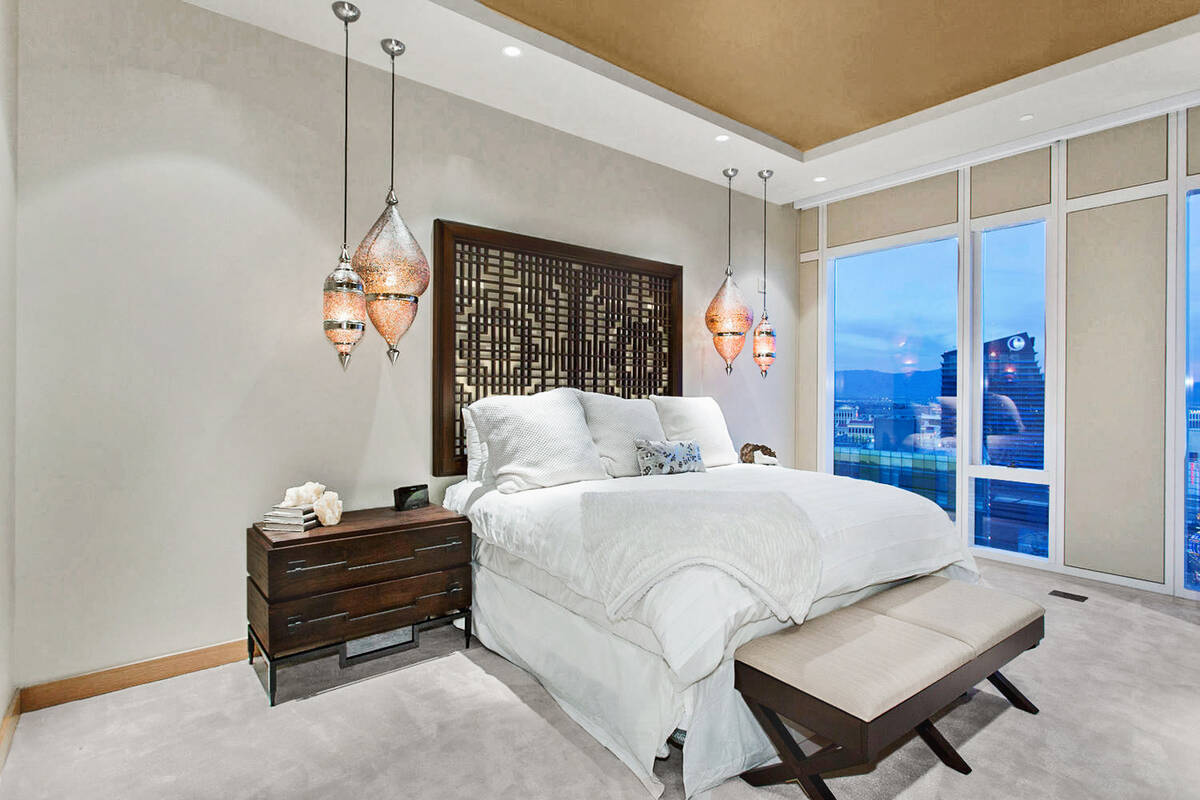 The $5 million Waldorf Astoria penthouse has two bedrooms. (Coldwell Banker Premier)