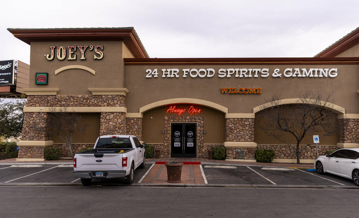 Joey's Tavern is the home of the North Vegas Faithfuls, a San Francisco 49ers club, now plannin ...