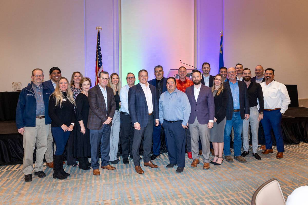 Members of the Southern Nevada Home Builders Association gathered for an industry-wide luncheon ...