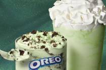 McDonald’s confirms return of Shamrock Shake and Oreo Shamrock McFlurry (Courtesy McDonald's ...