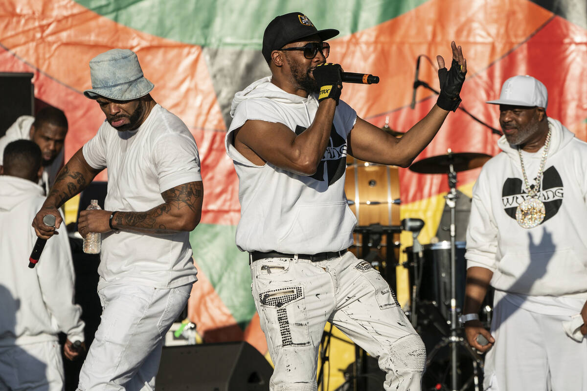 Wu-Tang Clan performs at the 2023 New Orleans Jazz & Heritage Festival on Friday, April 28, ...