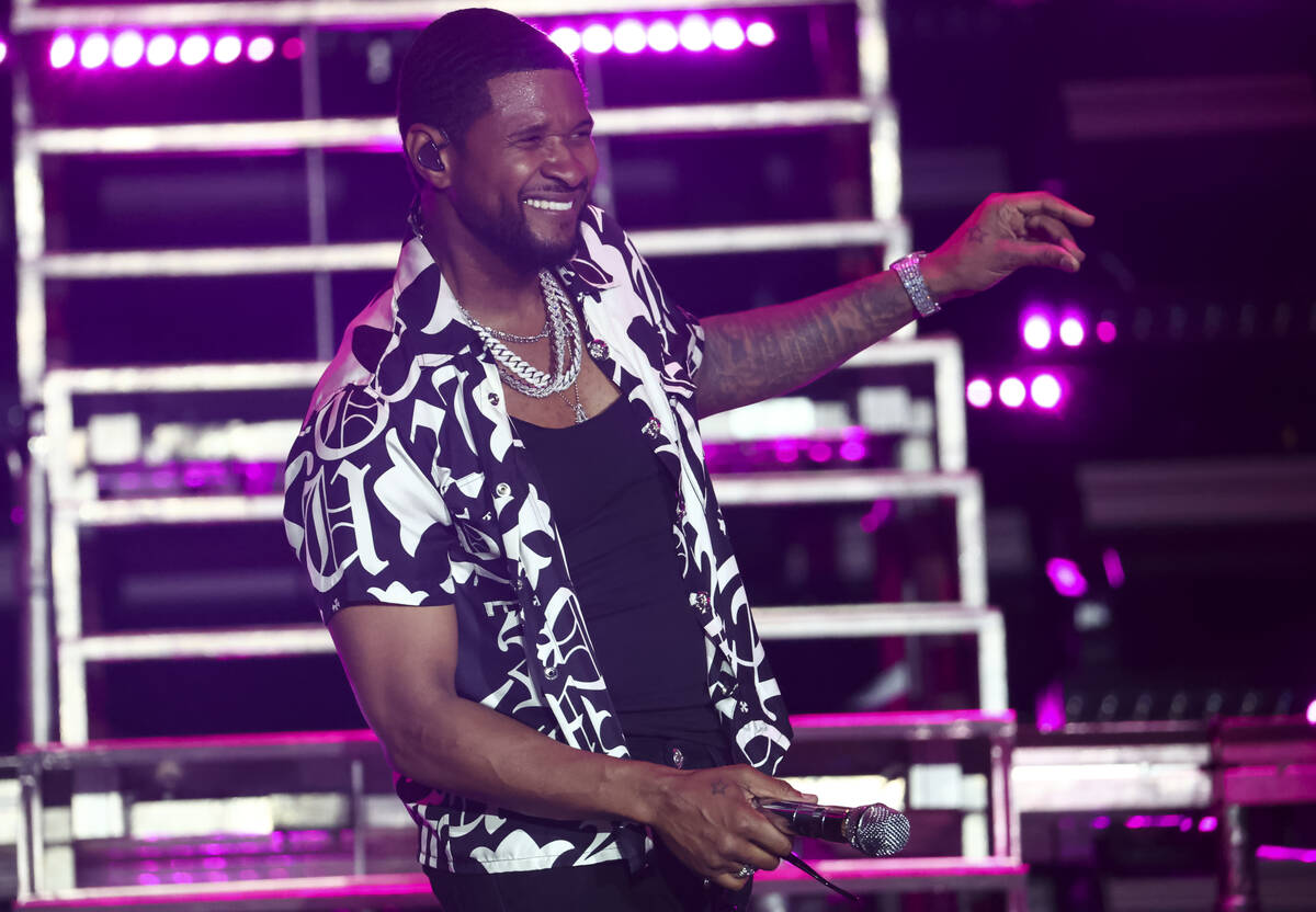 Usher to launch world tour after Super Bowl show