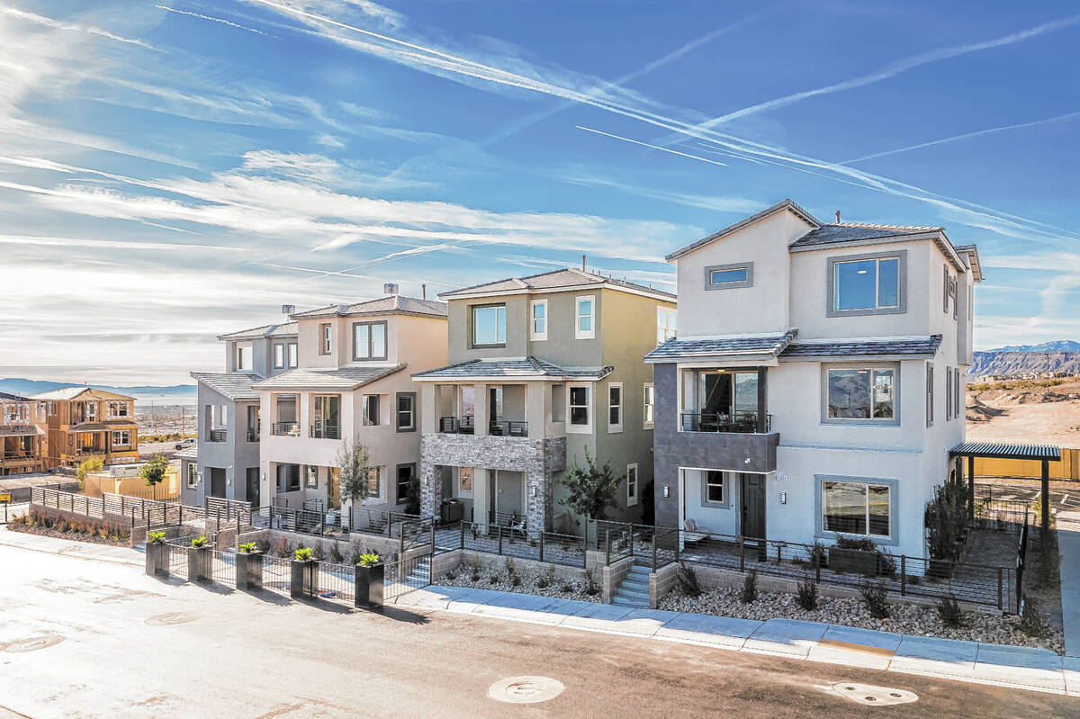 Summerlin Summerlin's newest neighborhood is Quail Cove by KB Home offers four three-story floo ...