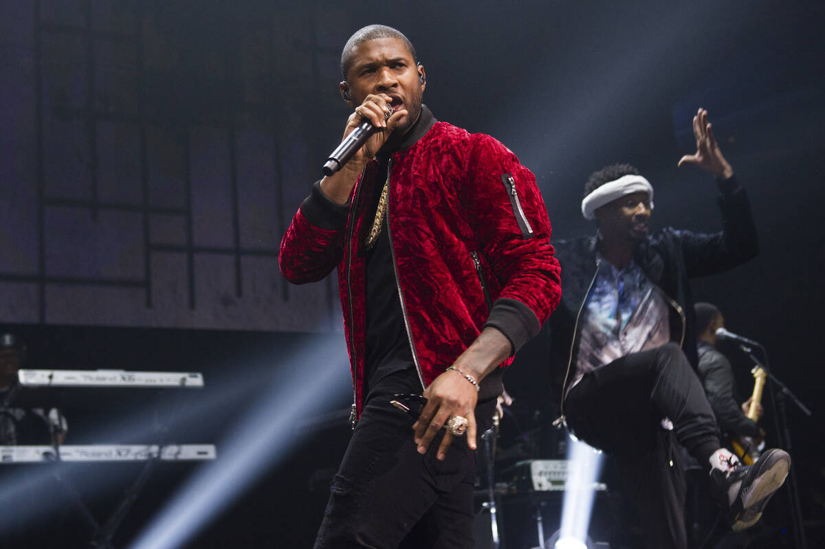 Usher to preview his Super Bowl halftime show in Las Vegas