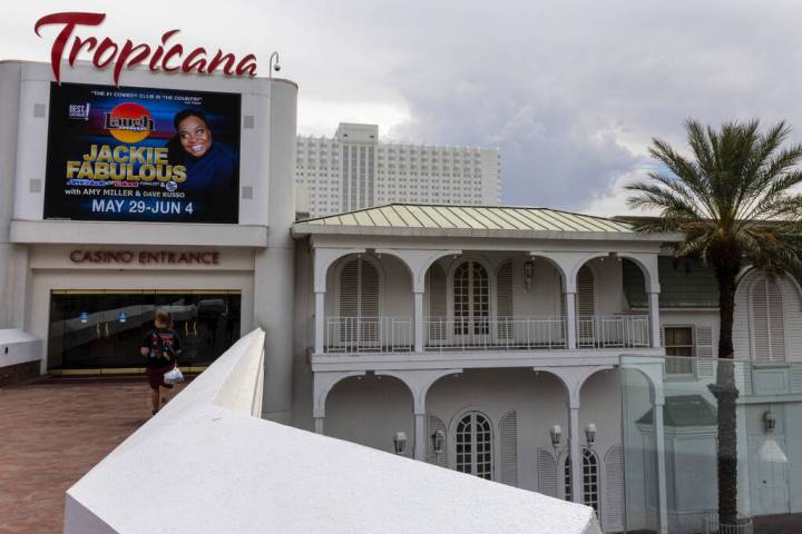 The Tropicana hotel-casino site where the Oakland Athletics are planing to build a new ballpark ...