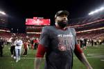 ‘He’s larger than life’: 49ers lineman stands alone before Super Bowl