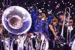 Usher, guests stage halftime show to remember at Las Vegas Super Bowl — PHOTOS