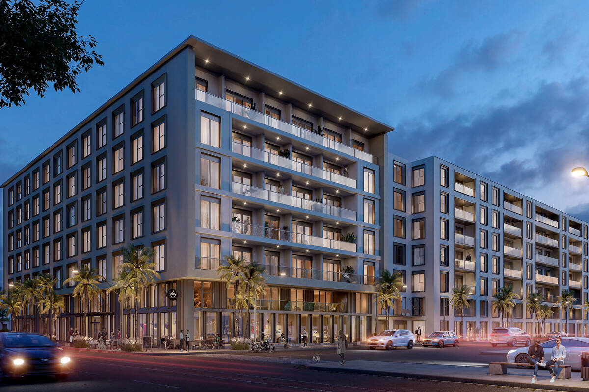 A rendering of the Flats Arts District apartment project that is set to bring more than 300 res ...