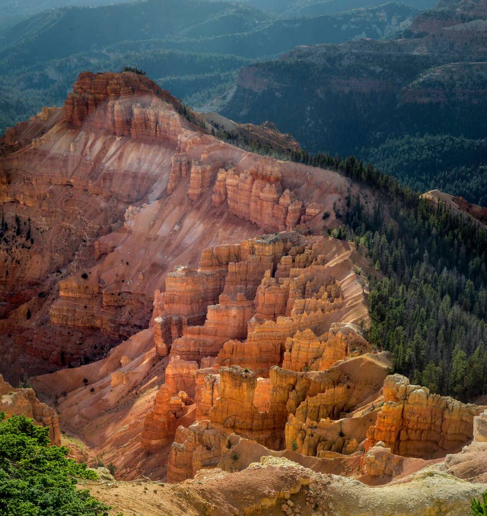 Erosion and time have shaped the sandstone landscape at Cedar Breaks National Monument in South ...