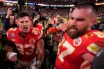 Travis Kelce says he shouldn’t have bumped Chiefs coach during Super Bowl