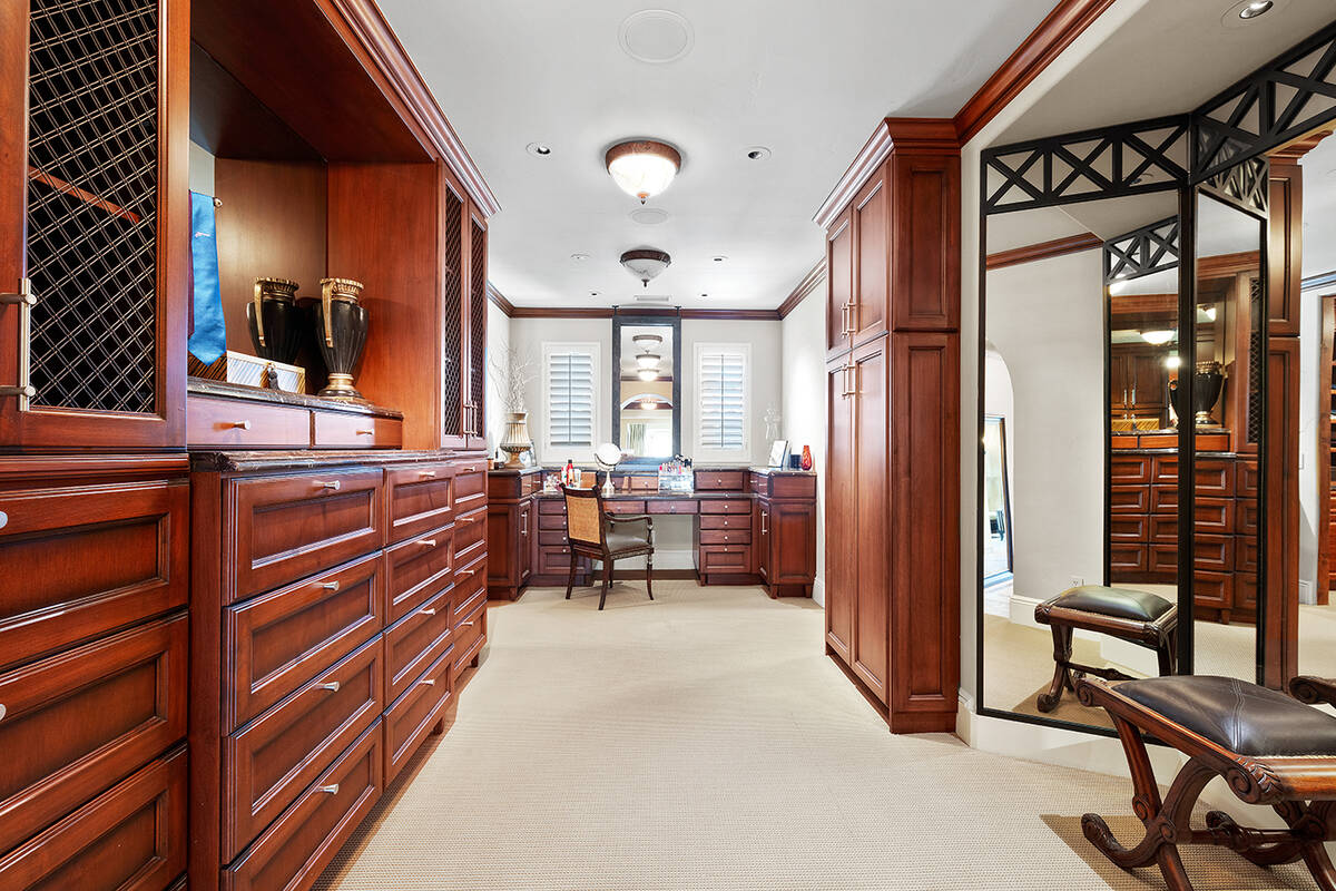 The master closet. (IS Luxury)