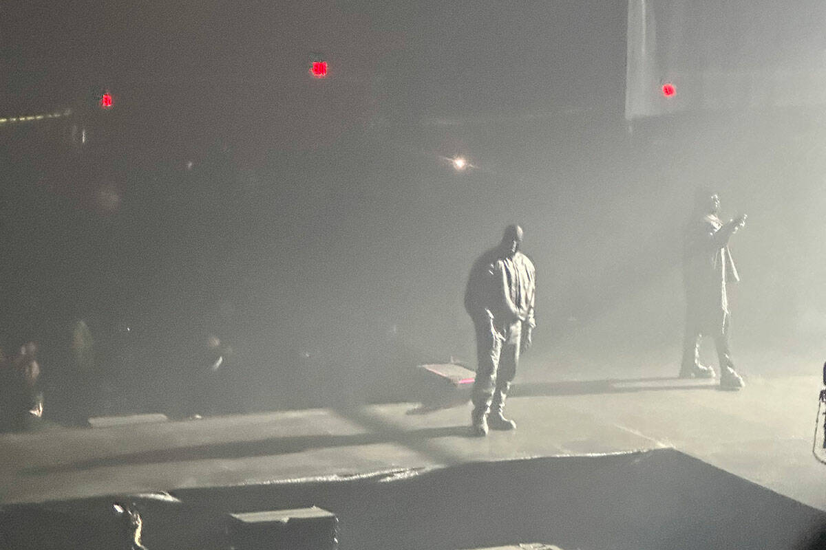Kanye West hosts pop-up show on Las Vegas Strip | Kats | Entertainment - Vimarsana News