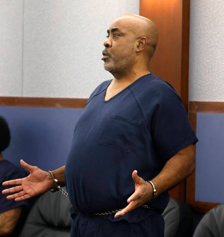 Duane “Keffe D” Davis, who is accused of orchestrating the 1996 slaying of hip-ho ...