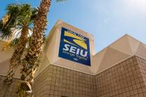 The SEIU office is show in Las Vegas. (Las Vegas Review-Journal)