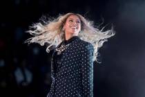 Beyonce performs at a Get Out the Vote concert for Democratic presidential candidate Hillary Cl ...