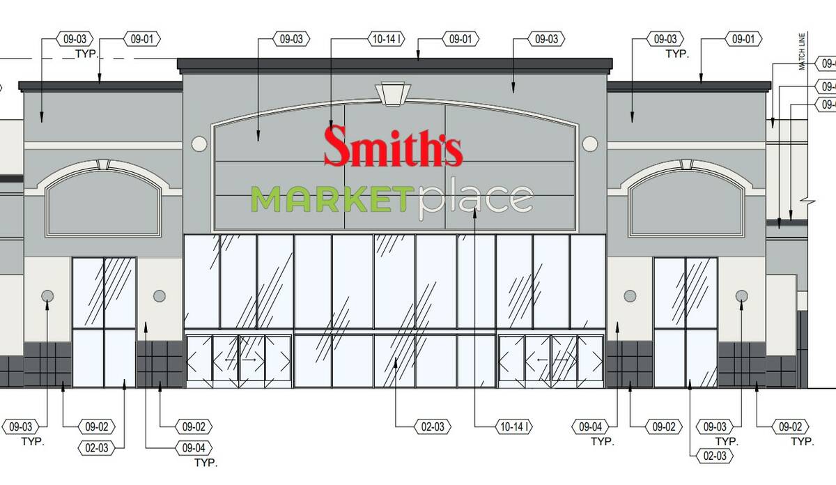 A rendering of the second Smith's Marketplace proposed to be in Henderson. (City of Henderson)