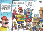 CARTOONS: Why Trump fans are broke