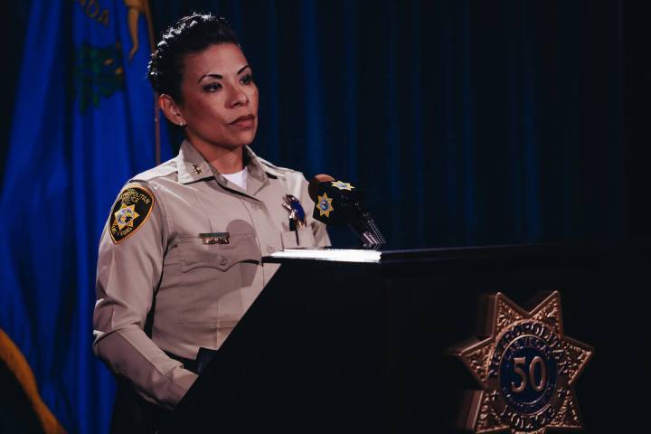Assistant Sheriff Yasenia Yatomi. (Madeline Carter/Las Vegas Review-Journal)