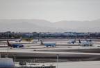Man accused of stabbing another passenger on flight to Las Vegas
