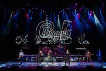 Veteran rock band Chicago is shown at The Venetian Theatre on Wednesday, Feb. 21, 2024. (The Ve ...