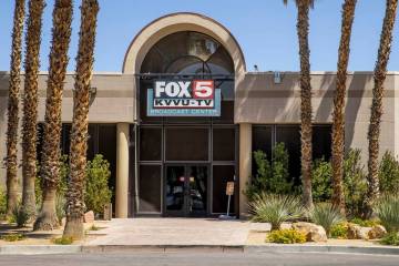 KVVU FOX 5 in Las Vegas. (L.E. Baskow/Las Vegas Review-Journal) @Left_Eye_Images