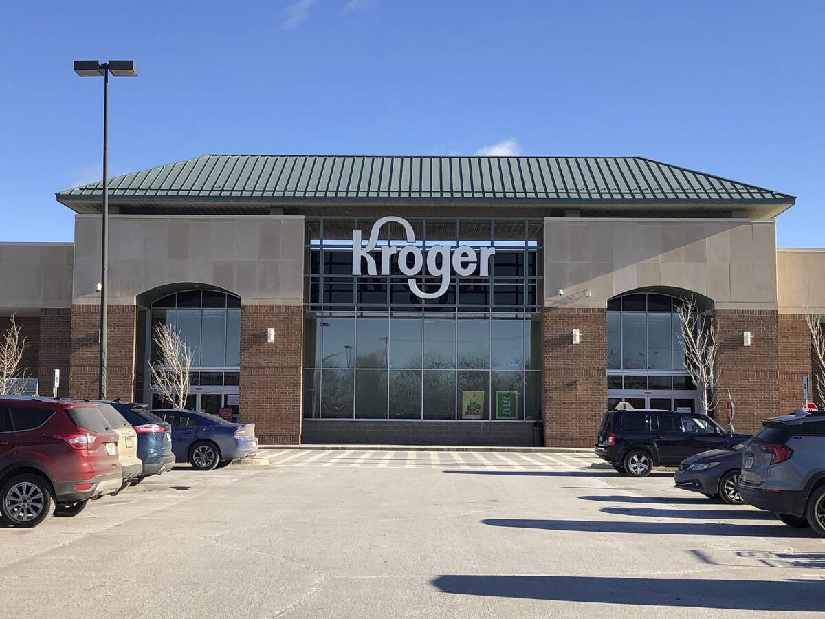 FILE - A Kroger grocery store is seen, Jan. 23, 2021, in Novi, Mich. The Federal Trade Commissi ...