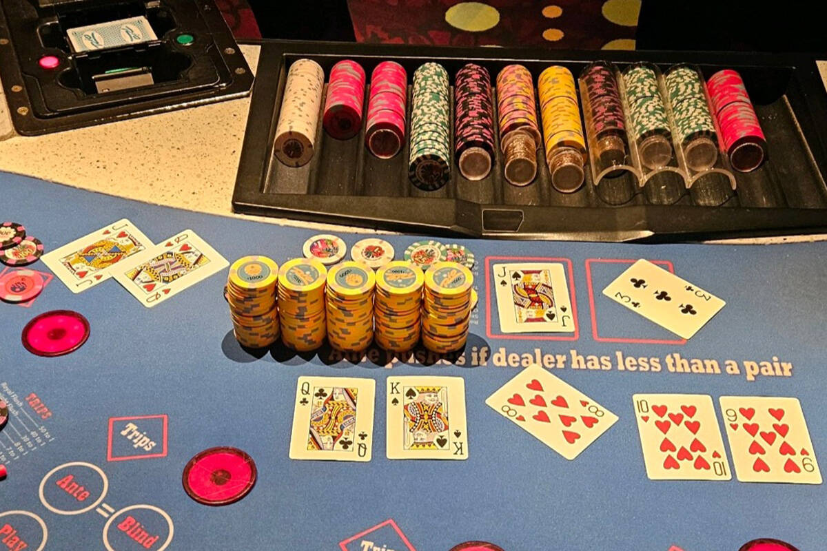 $104K table game jackpot hits at off-Strip casino