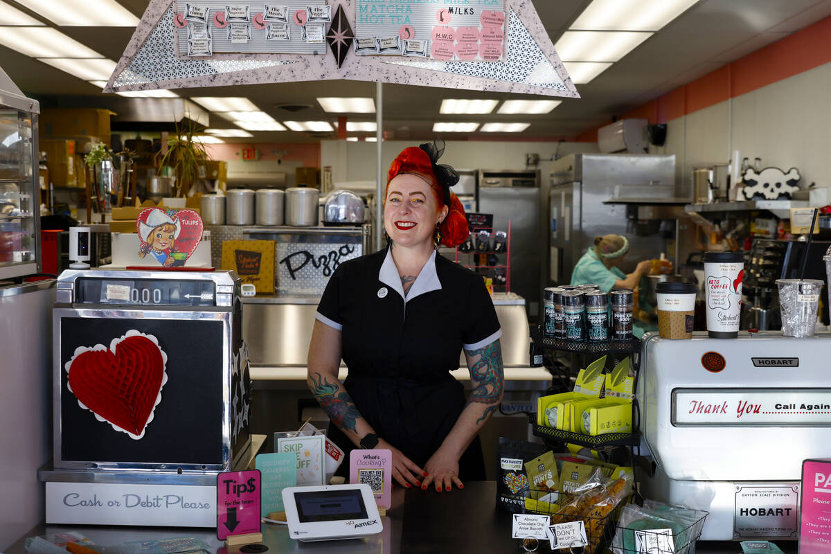 Jill Shlesinger, the owner of Starburst Parlor, which specializes in keto-friendly foods, poses ...