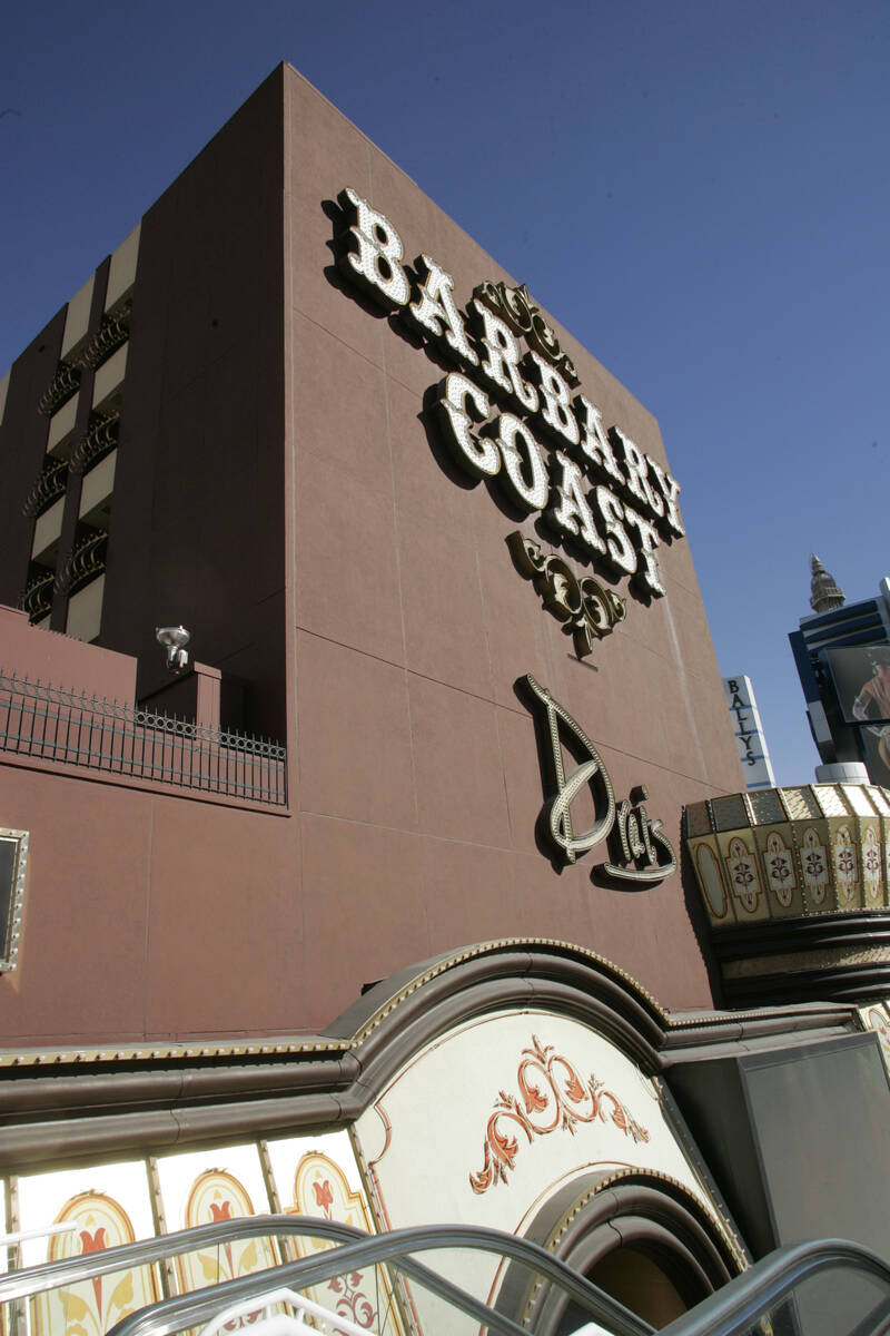 Barbary Coast Hotel and Casino is shown on the Strip Monday, Oct. 2, 2006. (Craig L. Moran/Las ...