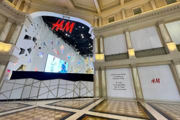 Swedish fast-fashion retailer H&M closed its location at The Forum Shops at Caesars on Saturday ...