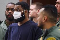Deobra Redding, who is accused of attacking a Las Vegas judge in a viral video last week, appea ...