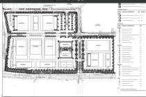 A site plan for the Summerlin Production Studios Project movie studio proposed to be built in t ...